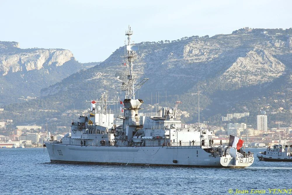 La frégate De Grasse fait escale à Toulon