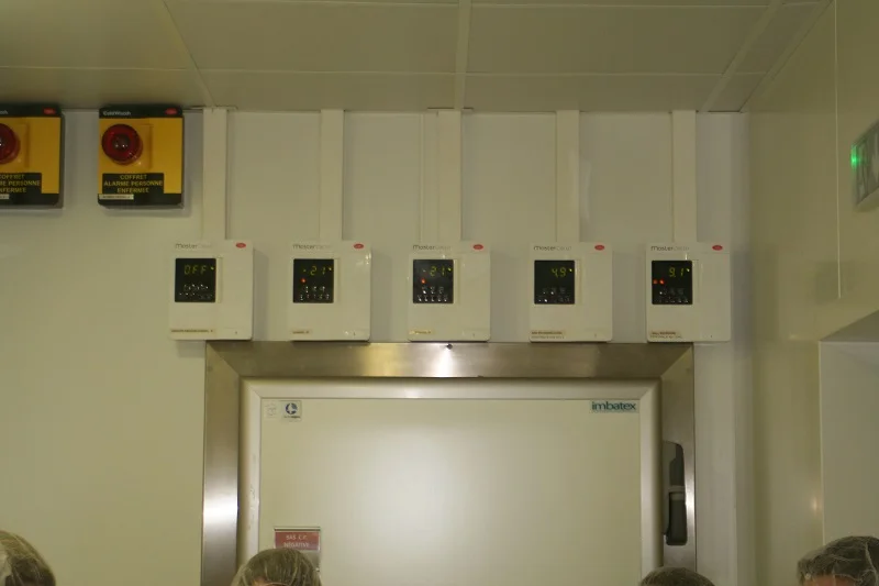 Des chambres froides +4 et -20