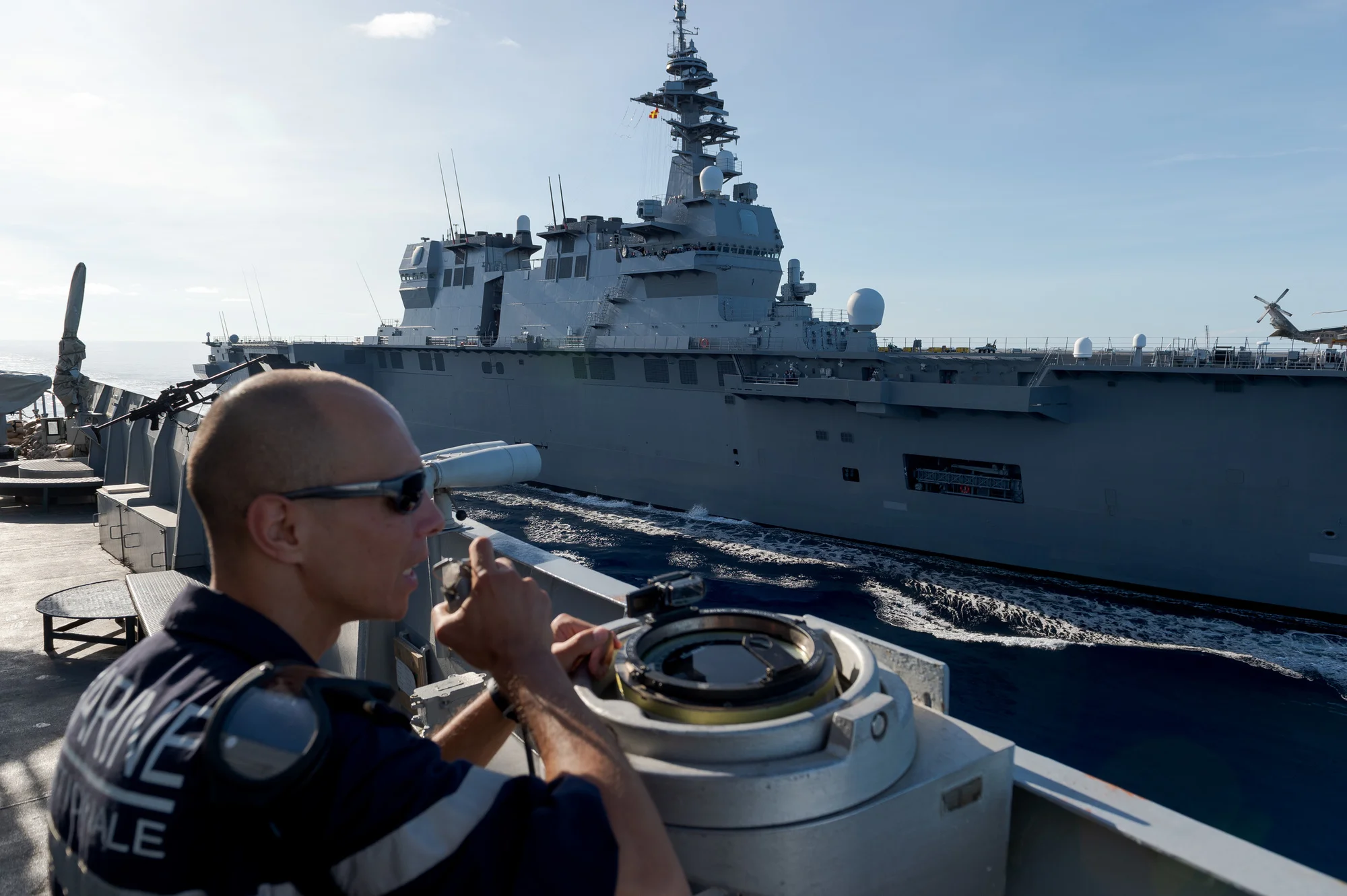 Ravitaillement à la mer
