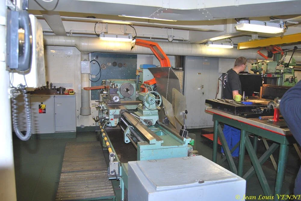Un des ateliers du Jules Verne