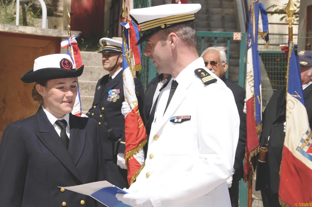 Remise des diplômes aux stagiaires de la Préparation Militaire Marine de LA SEYNE SUR MER