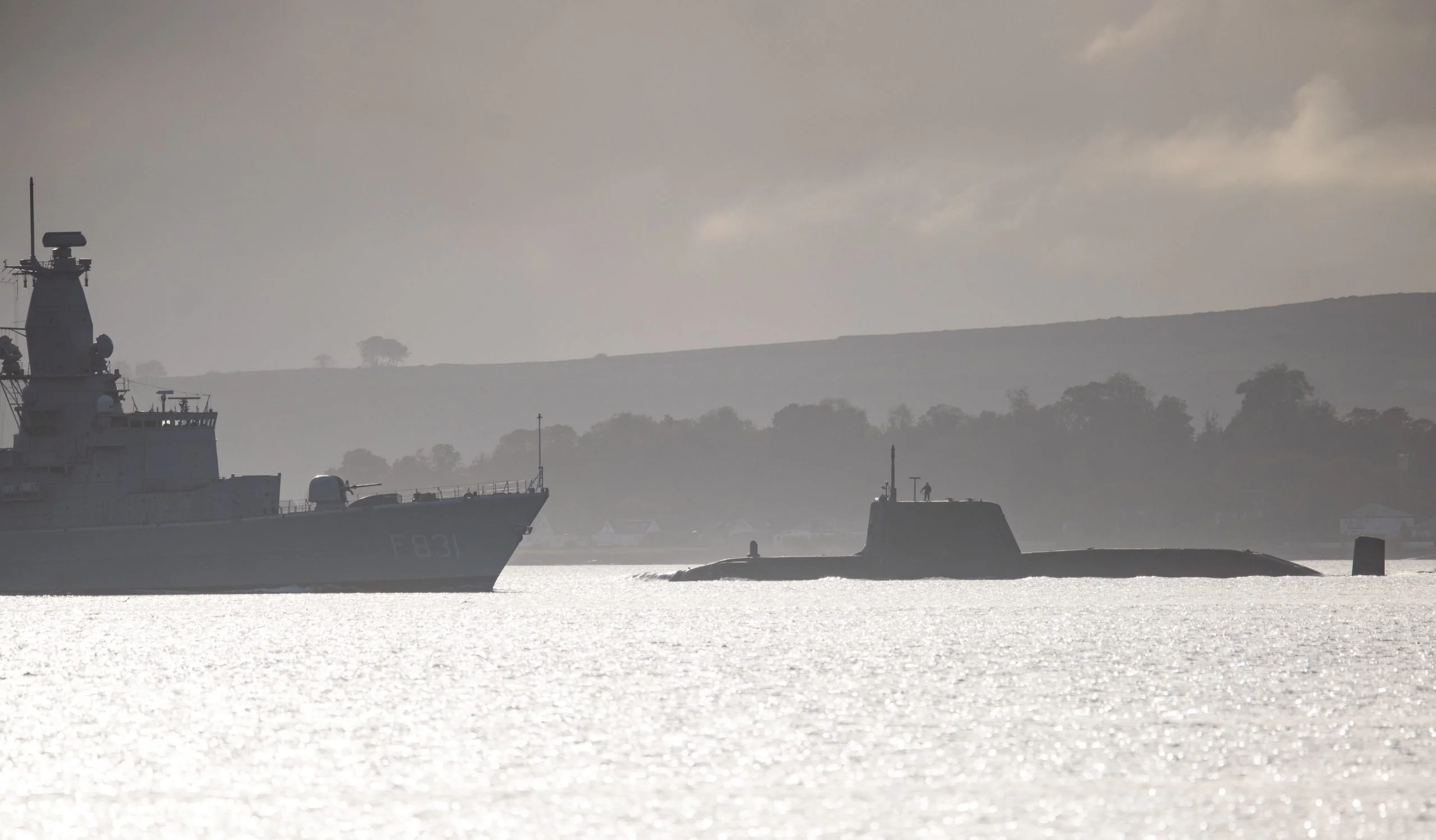 Un sous-marin nucléaire d'attaque britannique