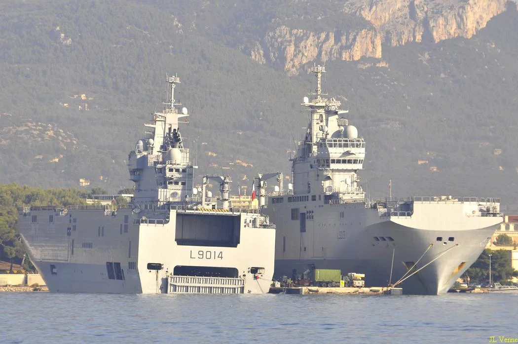 Le BPC Tonnerre de retour de Libye