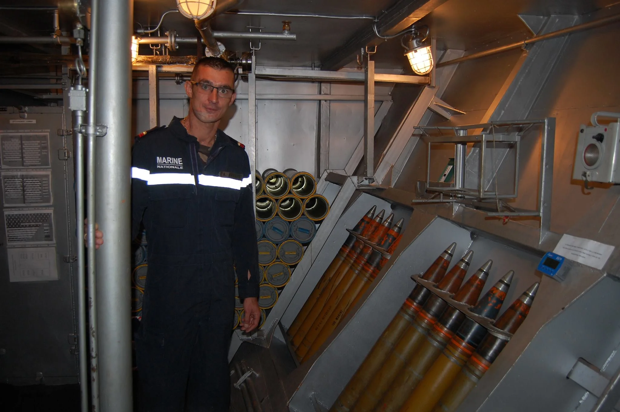 Un blessé de guerre à bord du « Commandant Birot »