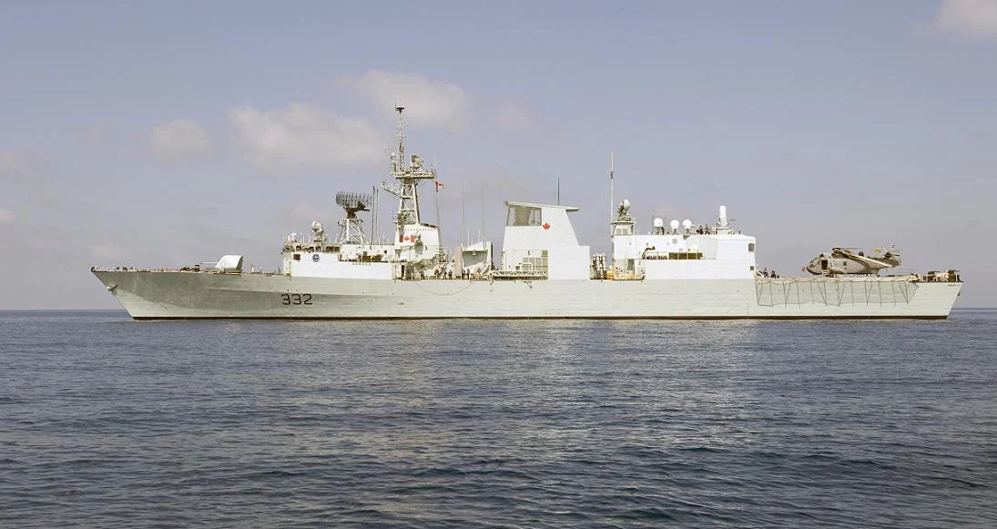 Le Ville de Québec en mer Egée