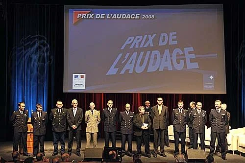 Remise du 8e prix de l'Audace