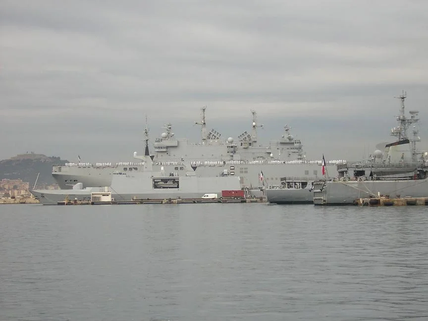 Le port militaire de Toulon