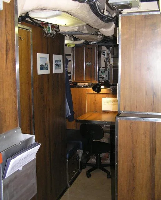 La cabine du commandant