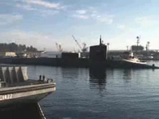 Départ de l'USS Ohio