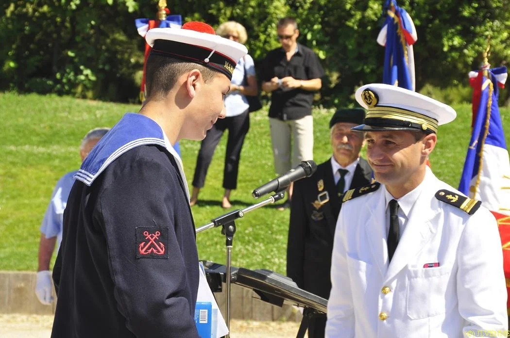 Les stagiaires de la préparation militaire marine de La Seyne-sur-mer reçoivent leur brevet