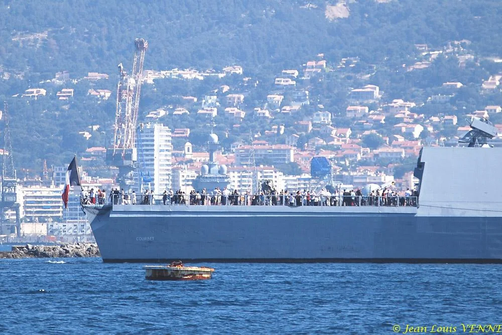 Journée des familles sur le Courbet