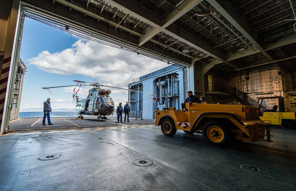 Relève par la mer d’un contingent au Liban