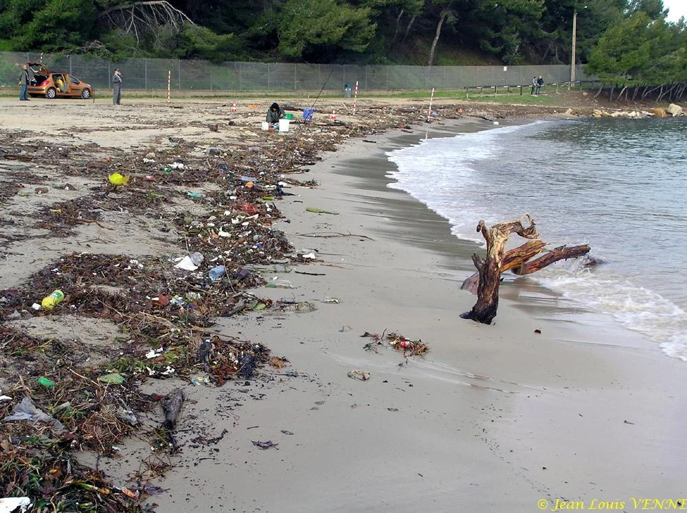 Les traces laissées par la tempête