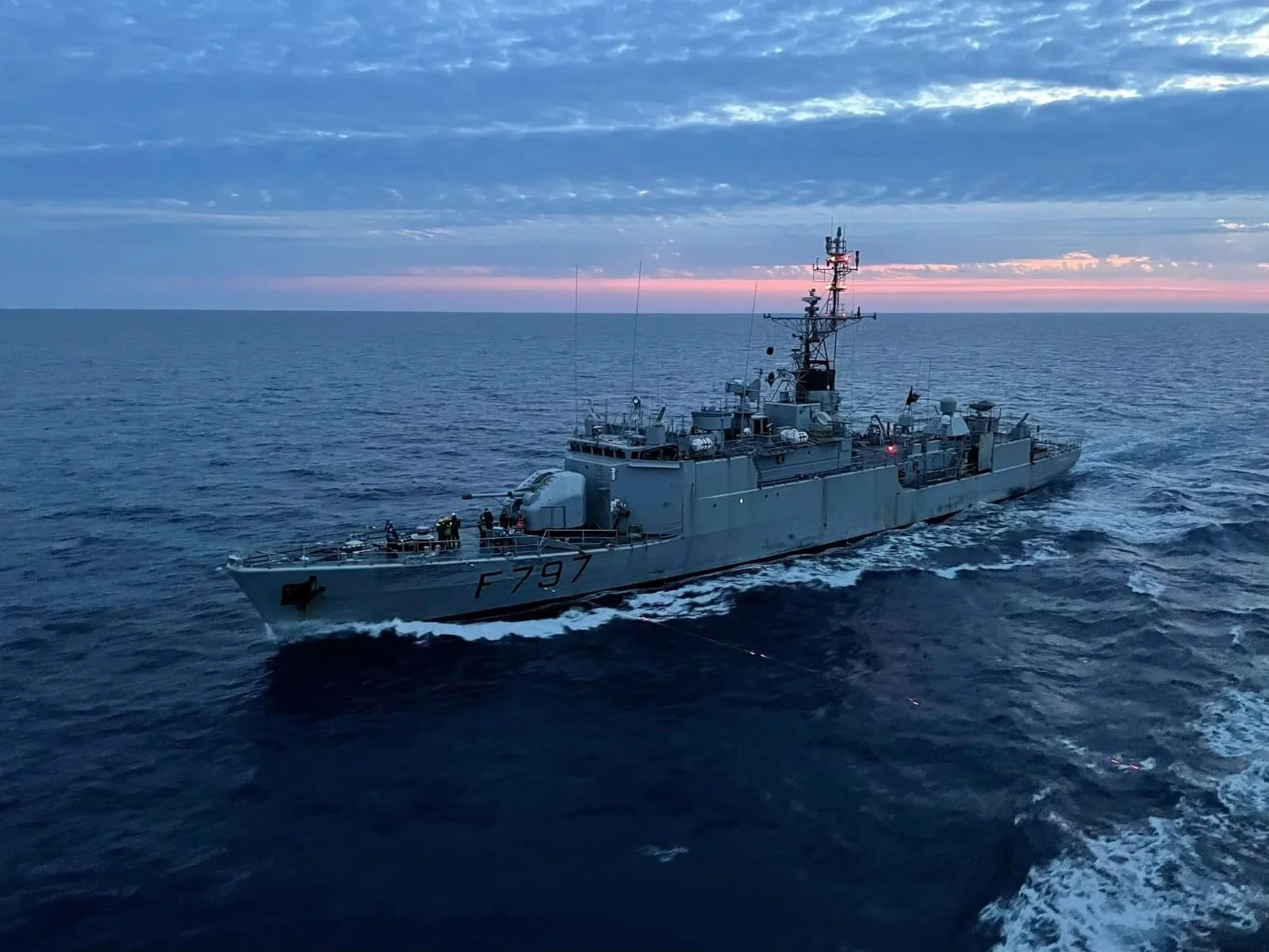 Le patrouilleur de haute-mer Commandant Bouan
