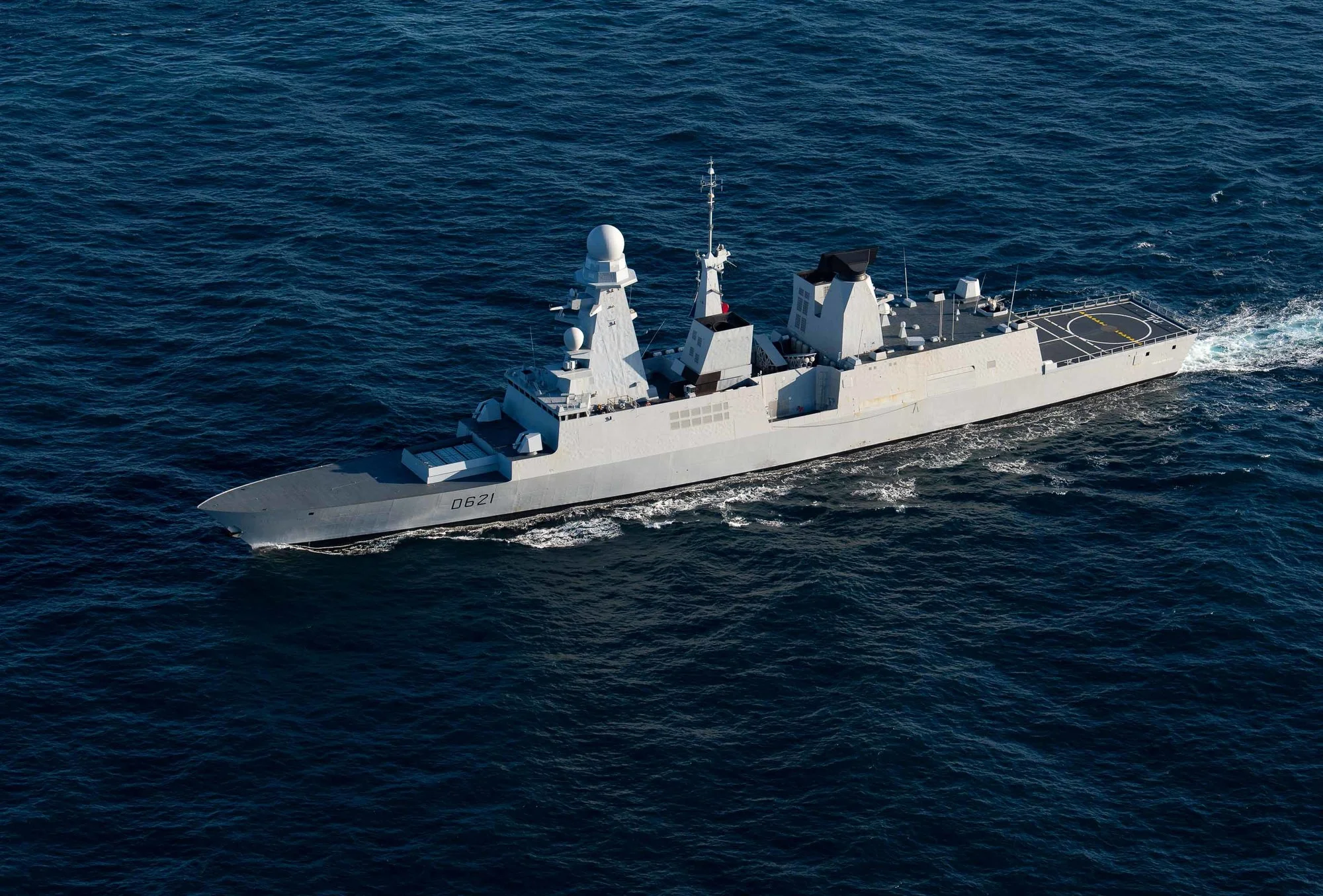 La frégate de défense aérienne Chevalier Paul