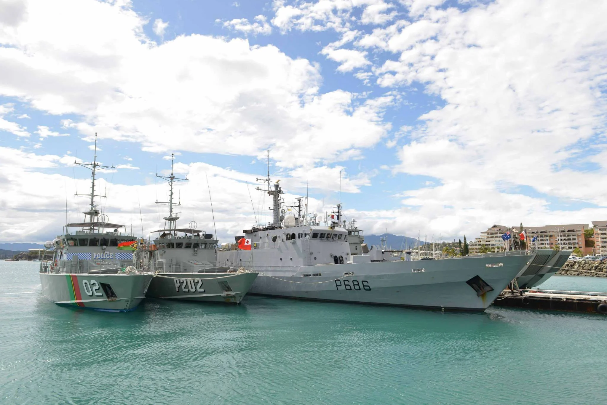 Début de l’exercice Croix du Sud