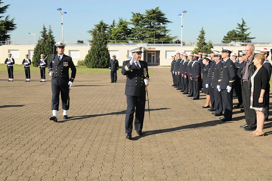 Prise de commandement du centre marine de Houilles