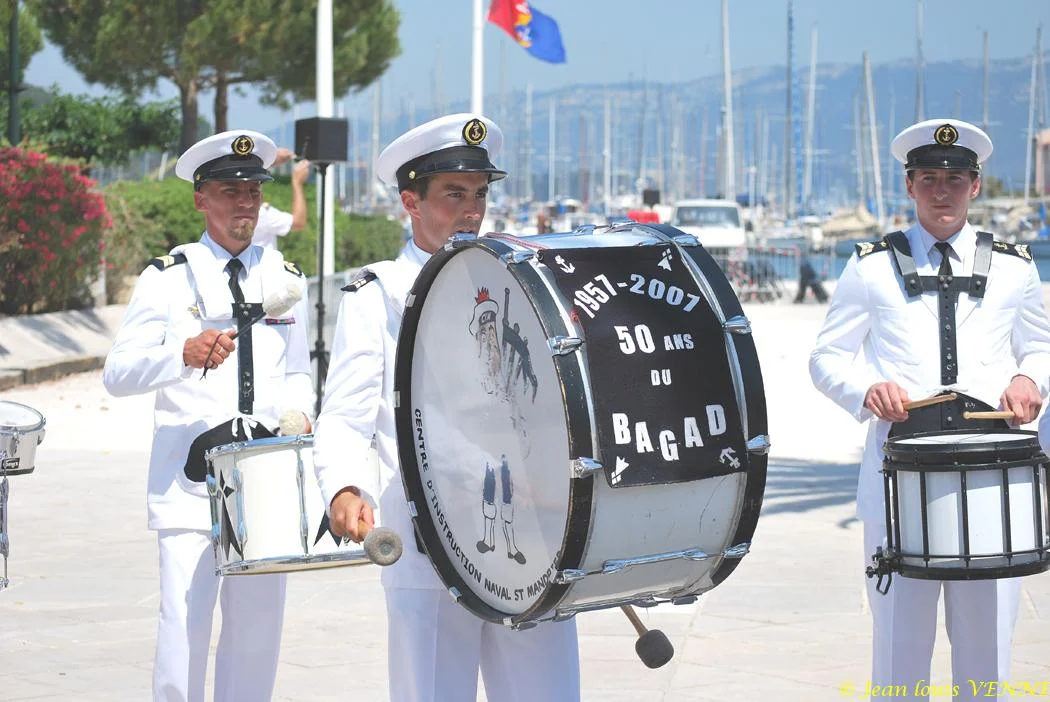Le bagad du CIN St-Mandrier
