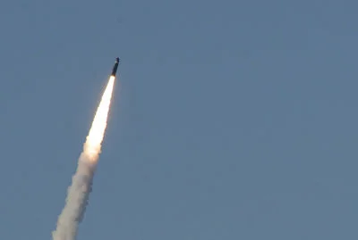 Vol expérimental du missile M51