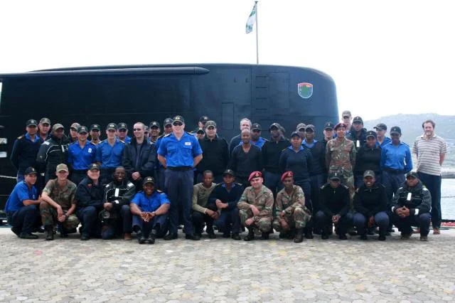 L'équipage du Charlotte Maxeke