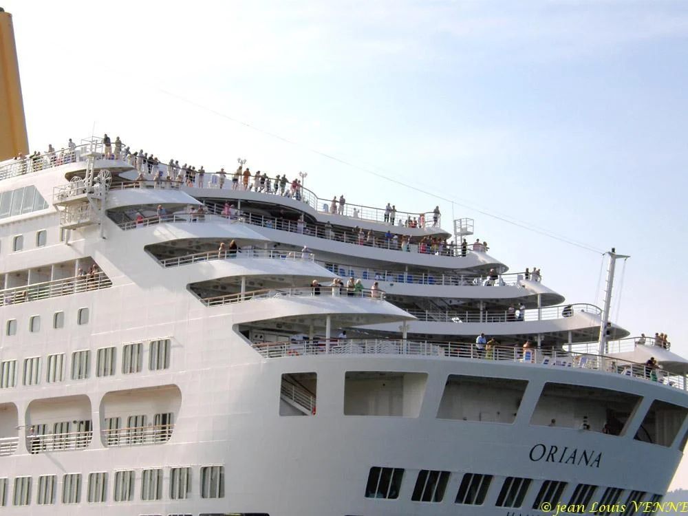 Le paquebot Oriana à La Seyne-sur-Mer