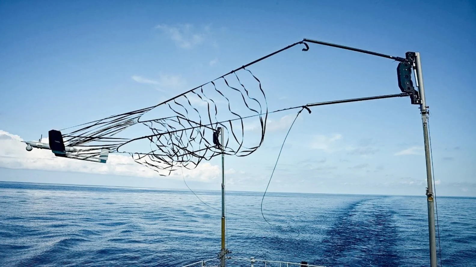 Le Cdt Birot récupère son drone