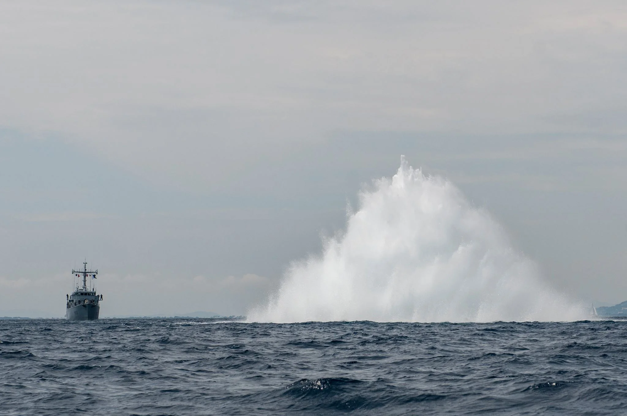 Pétardement d'une munition historique