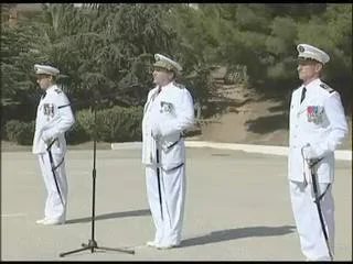 Prise de commandement au CIN St Mandrier