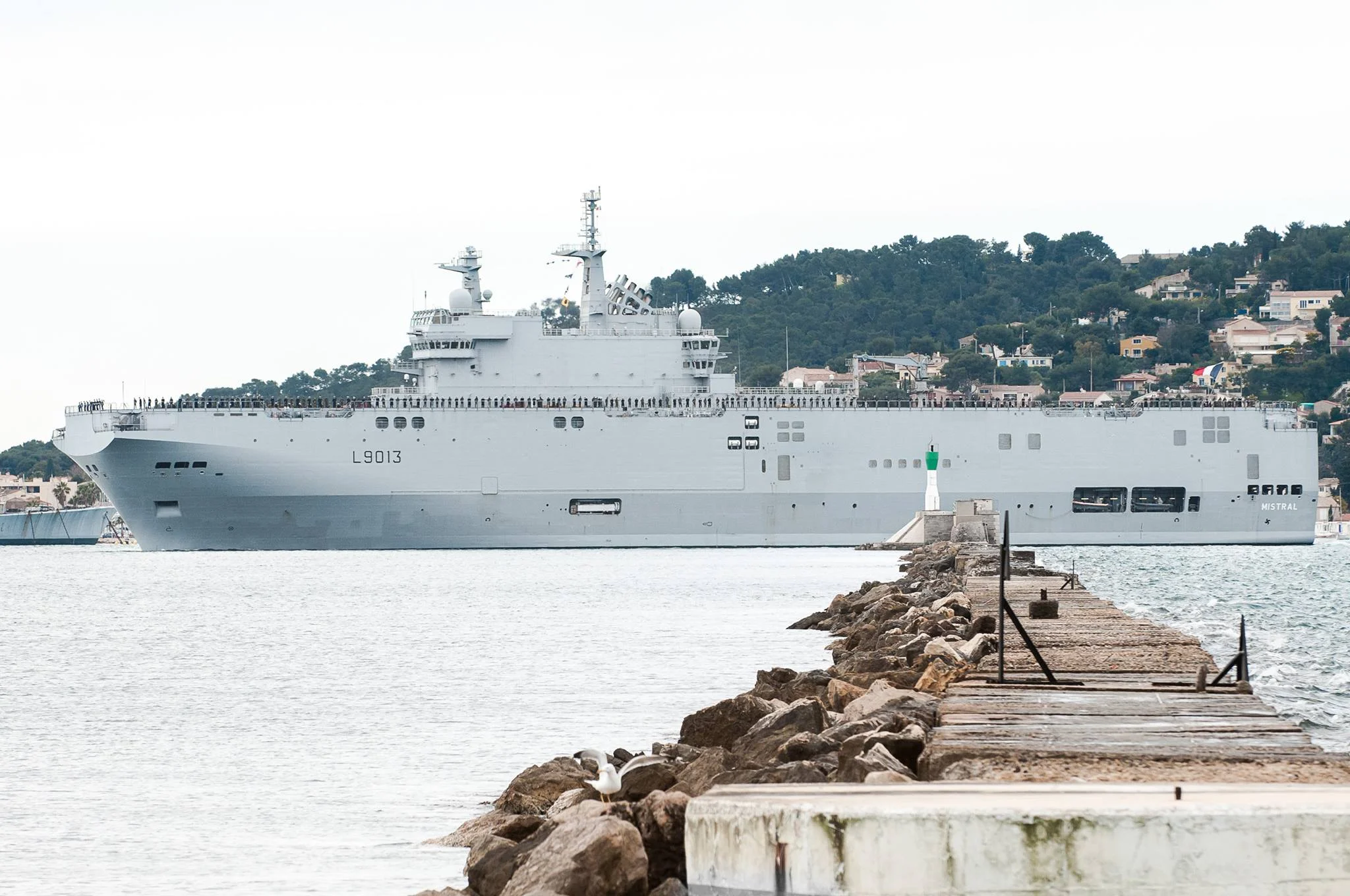 Le BPC Mistral prend le large