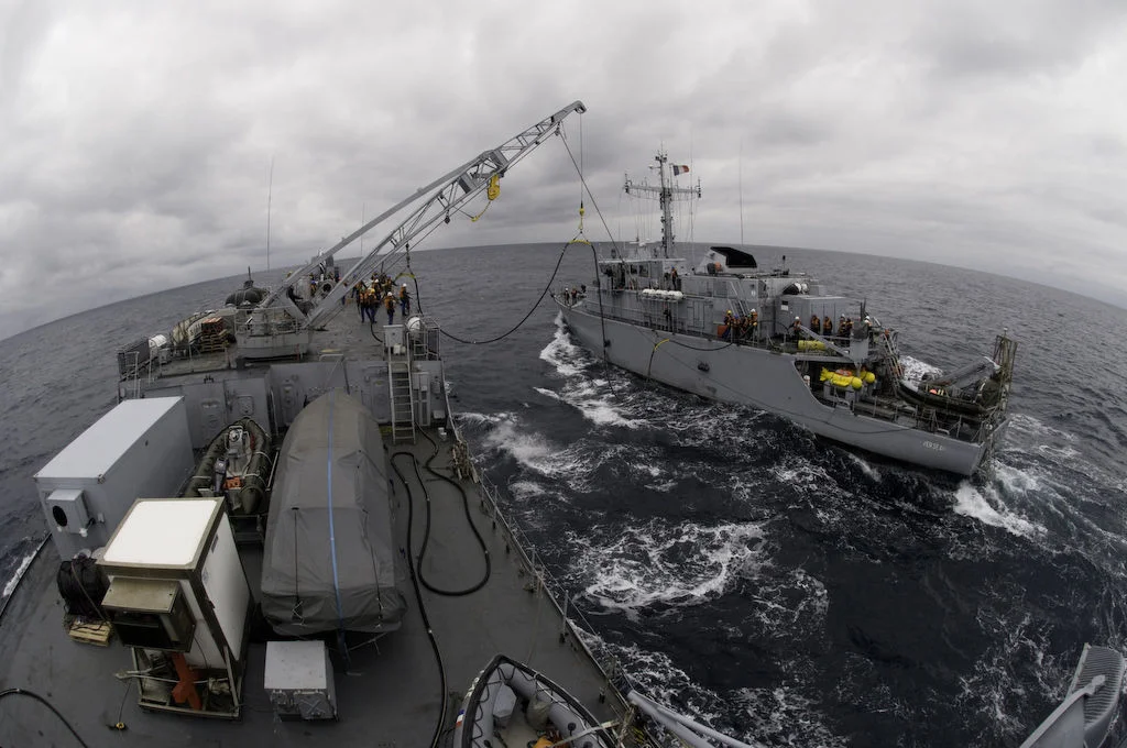 Ravitaillement à la mer entre la Loire et le Verseau