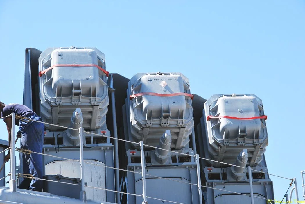 Les lanceurs de missiles Exocet