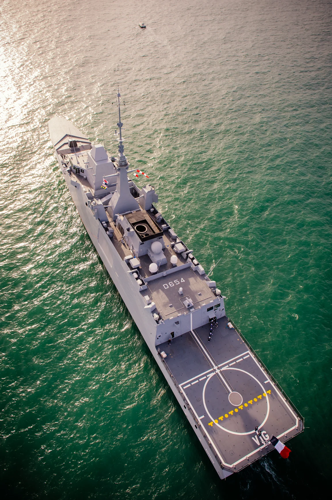 La frégate Auvergne