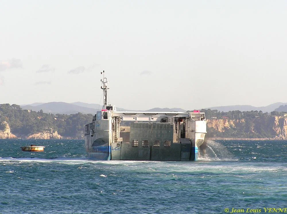Essais du LCAT à St Mandrier sur Mer