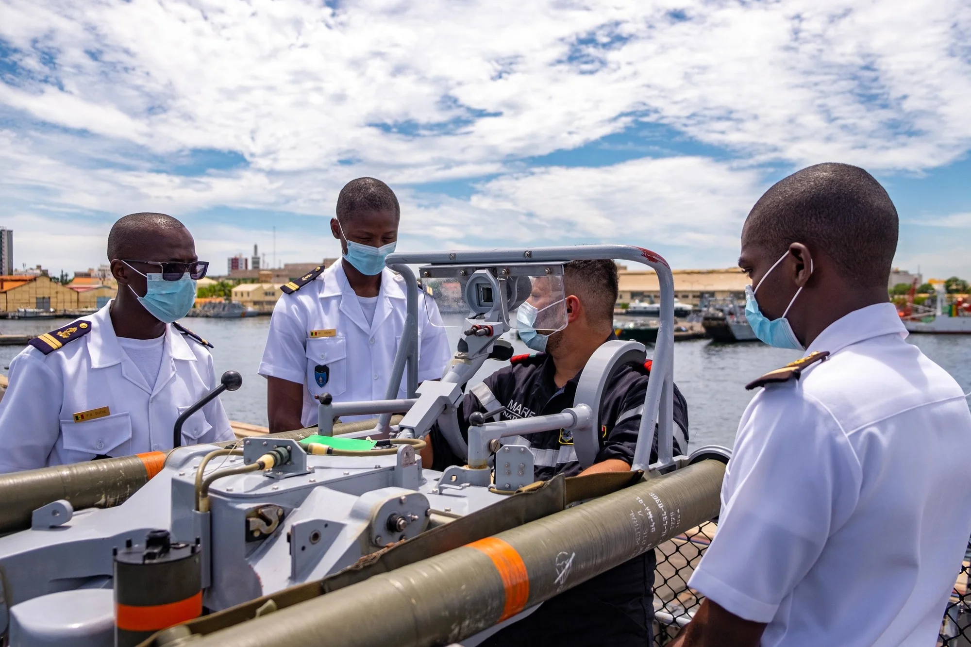 Période d’instruction opérationnelle (PIO) avec des officiers sénégalais pour la chaîne « artillerie »