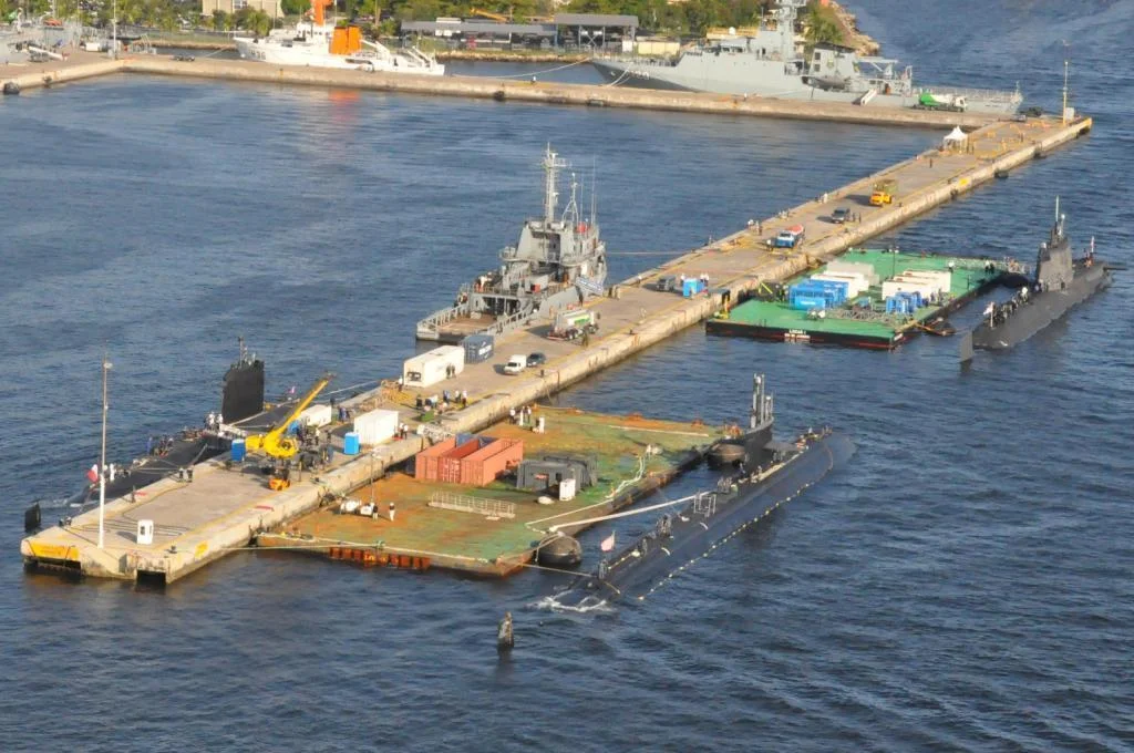 Le sous-marin Améthyste fête le centenaire des forces sous-marines brésiliennes