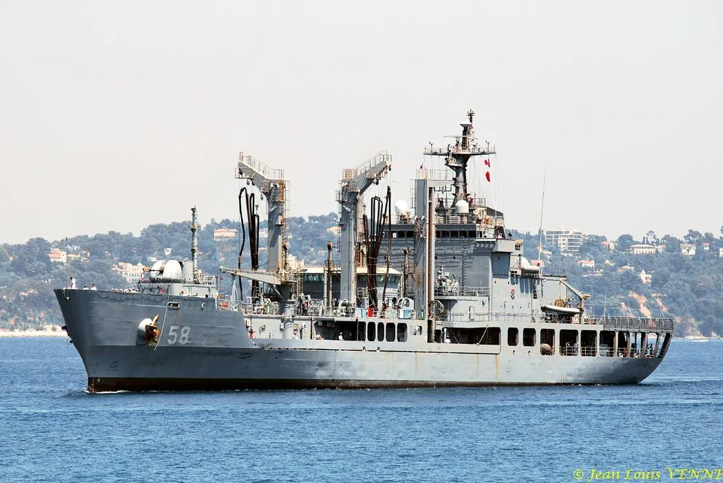 Arrivée à Toulon du bâtiment de soutien Dae Cheug