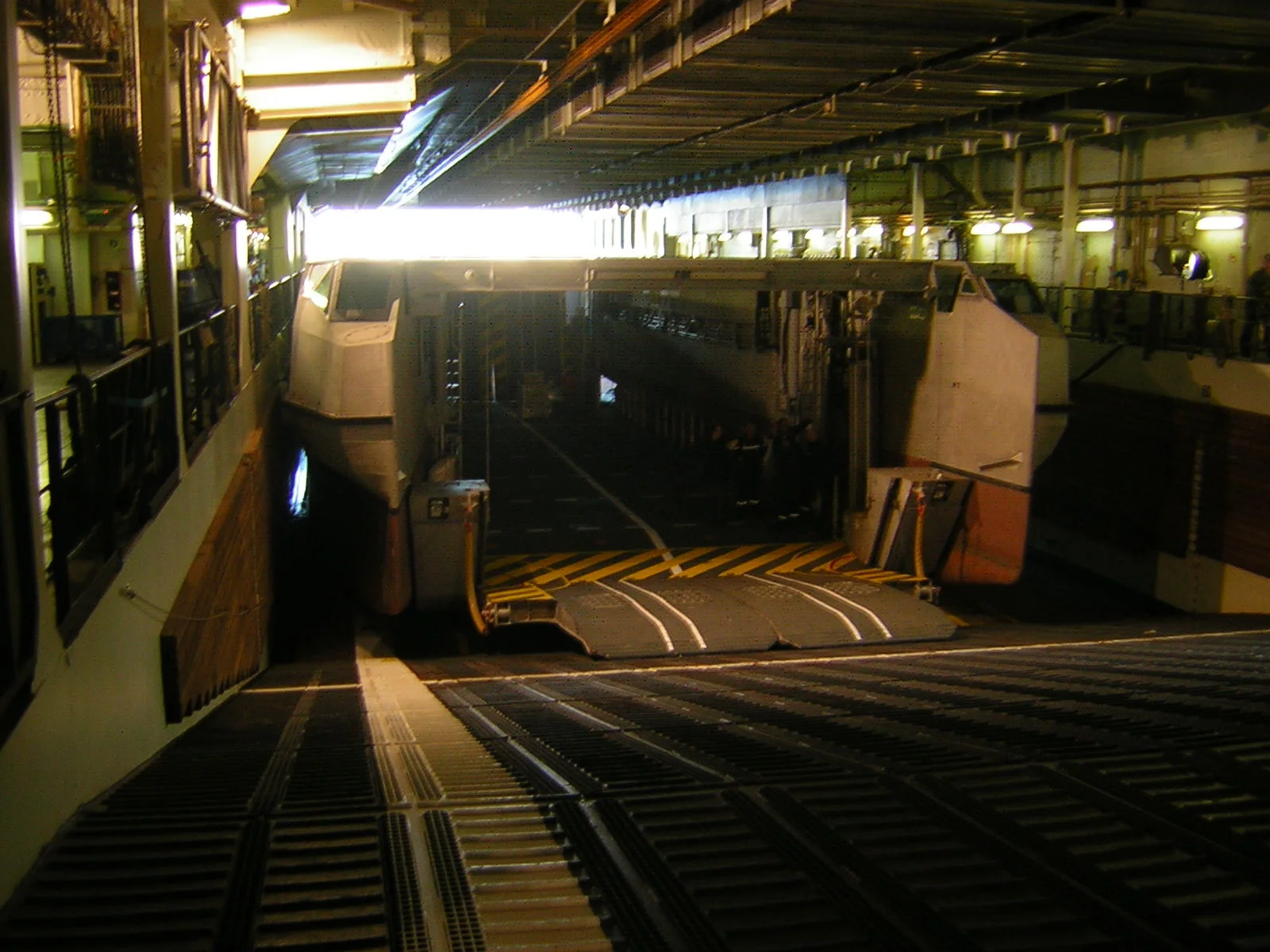 L'EDA-R dans le radier du Mistral