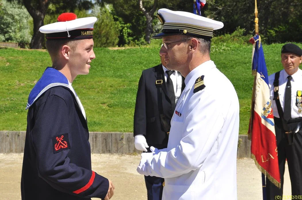 Les stagiaires de la préparation militaire marine de La Seyne-sur-mer reçoivent leur brevet