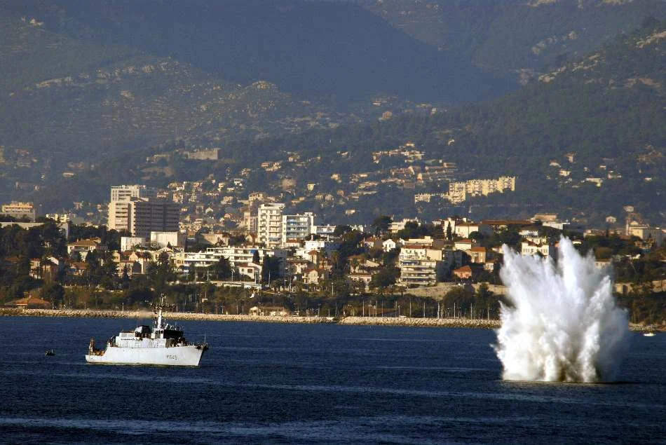 L'Orion au cours de l'exercice CHAMINOP 2008