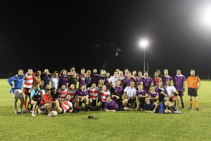 L'équipe de rugby de groupe « Jeanne d’Arc »