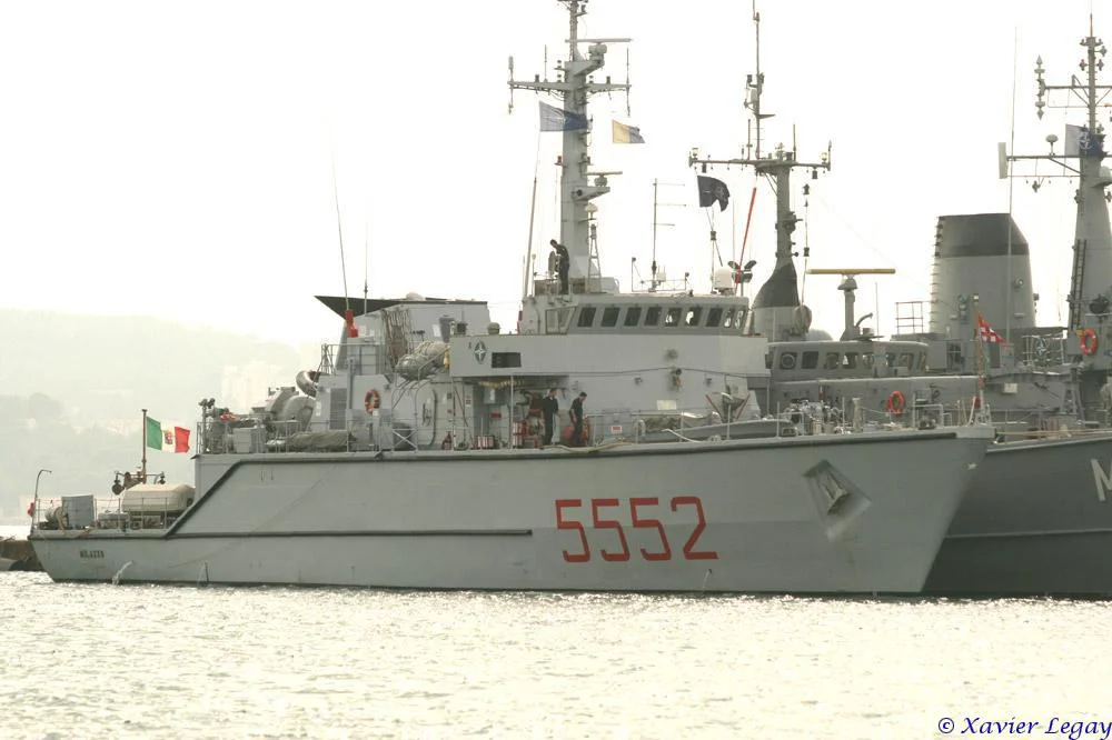 Le groupe de chasseurs de mines de l’OTAN à Toulon