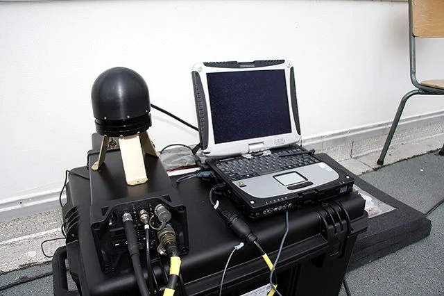 Le terminal Rover 4 amené par les belges