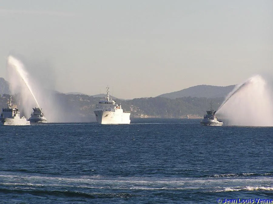 Arrivée de l'Alizé
