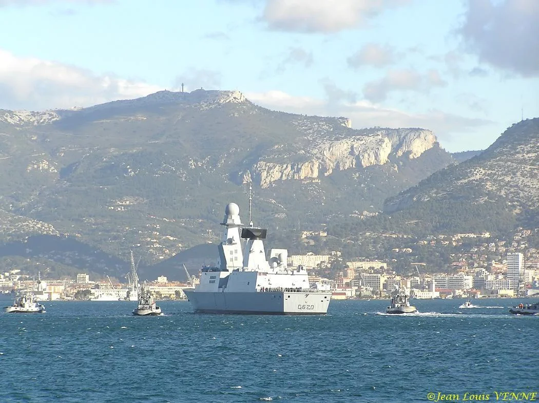 Première arrivée Ã  Toulon du Forbin