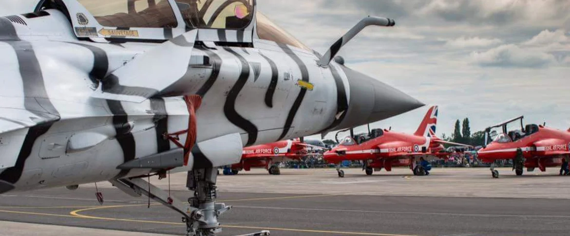 L'escadrille 11F au meeting de Yeovilton