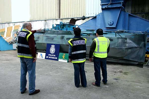 Le sous-marin intercepté