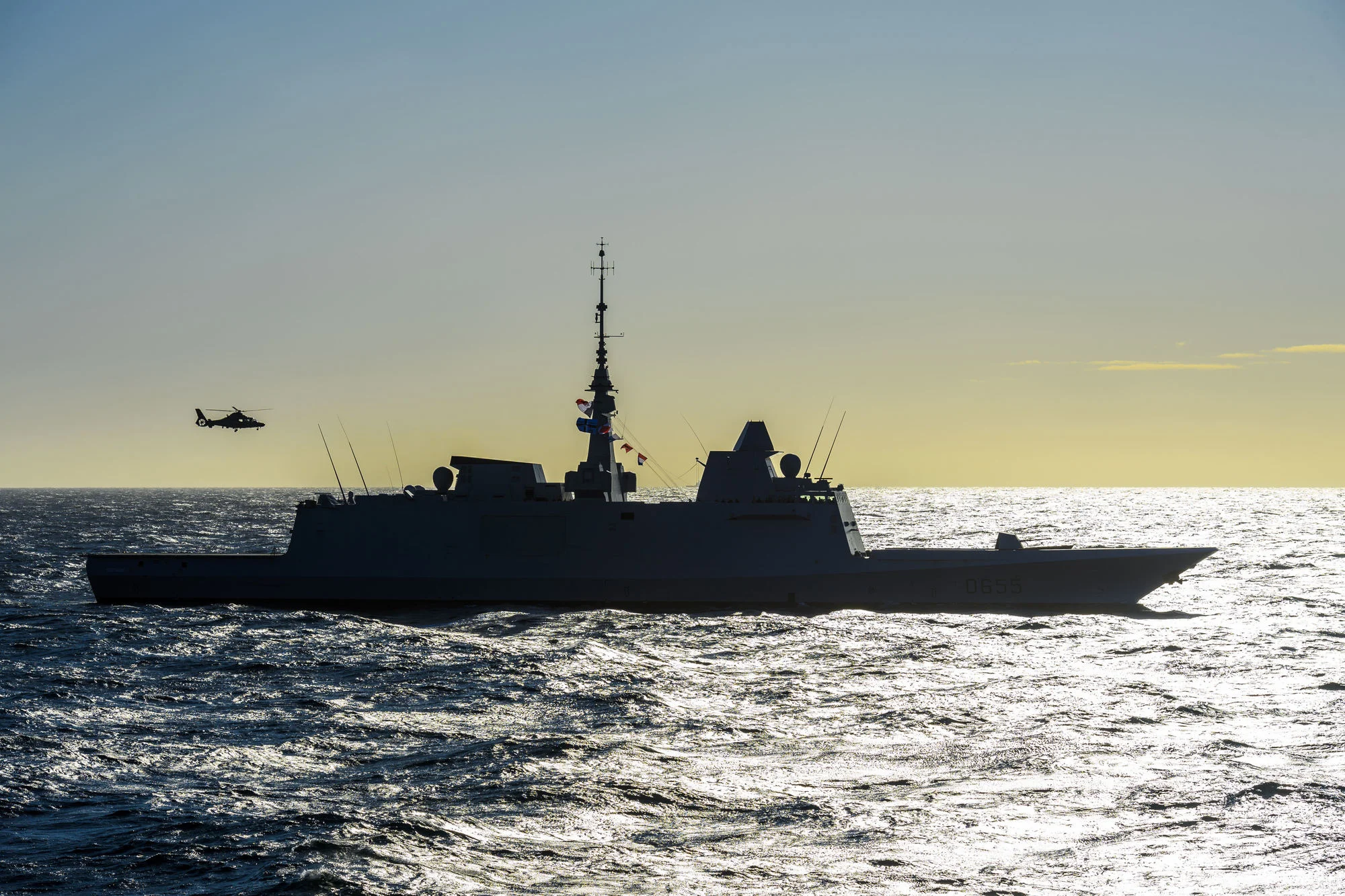 La frégate Bretagne