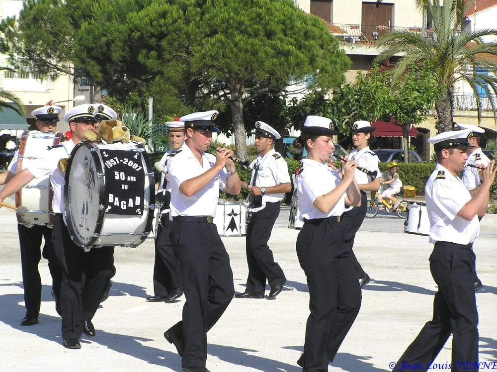 Le bagad du CIN St-Mandrier