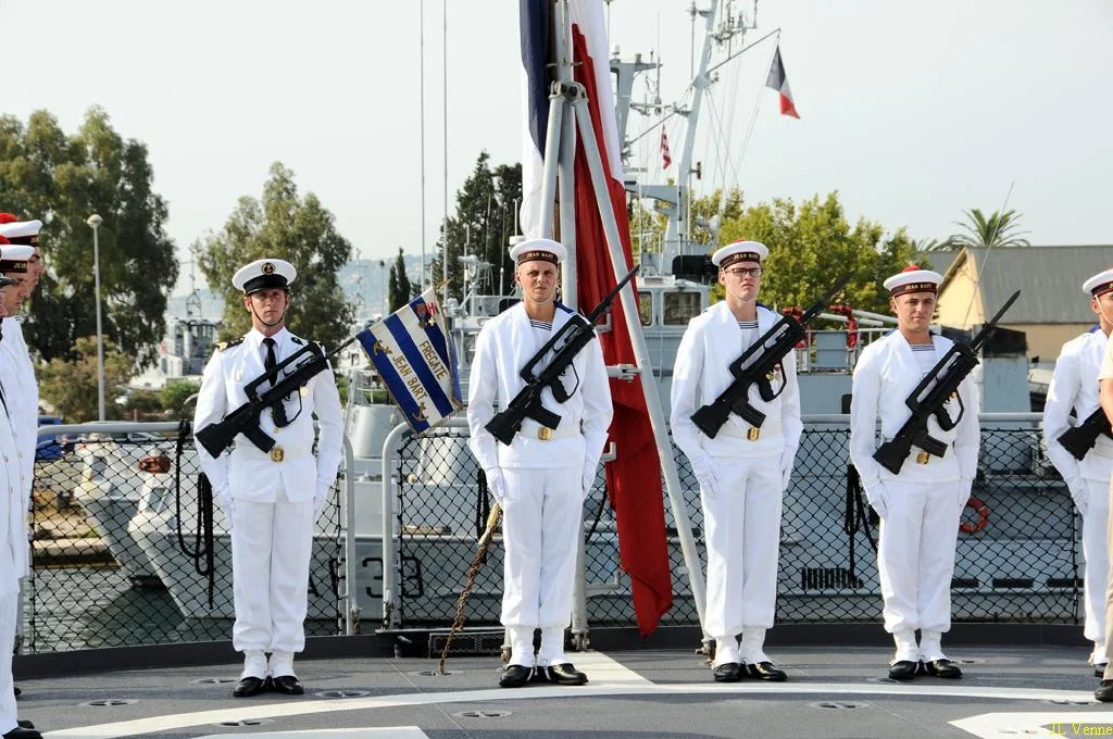 Prise de commandement de la frégate Jean Bart