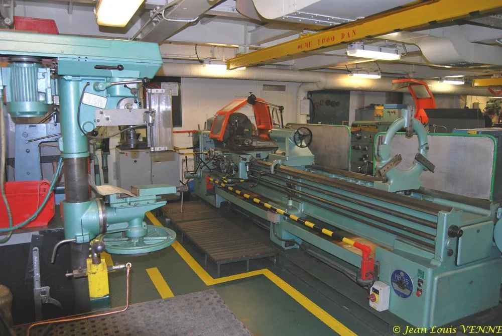 Un des ateliers du Jules Verne